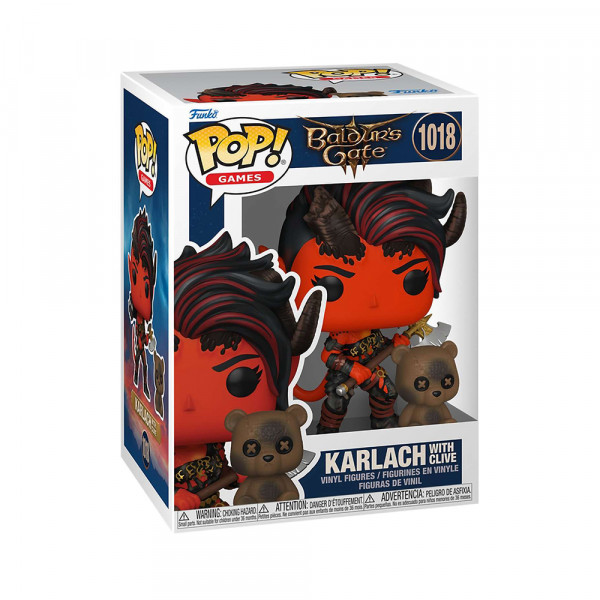 Funko POP! Baldur’s Gate: Karlach with Clive (1018)